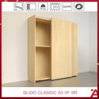 Комплект Slido Classic 50 VF SR, для 2 дверных полотен, 19-21 мм