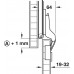 Крепежный комплект для внутреннего крепления,  40 мм