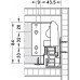 Выдвижной  ящик, Häfele Matrix Box S 35,16х84х450мм  цвет белый