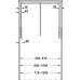 Гардеробный лифт для ширины шкафа 440-610 мм нагрузка 10 кг цвет хром/белый