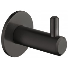 Крючок, нержавеющая сталь, графитовый черный, 55 x 14 x 35 мм