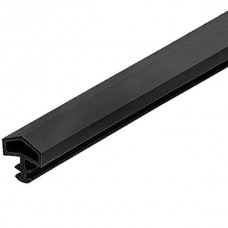 Уплотнитель для межкомнатных дверей PVC черный 10 мм (25 м)