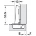 Шарнир для мебели внешний ''Metallamat''110 для дв.толщ. от 24 до 35 мм