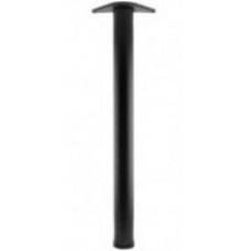 Ножка для стола  Rondella, сталь, 710 мм,  D 60 мм, черная