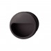 Мебельная  ручка врезная, цвет черный,  55 мм, пластмасса