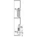 Откидной кронштейн Senso для высоты фасадов 640-700/10,5-21,5