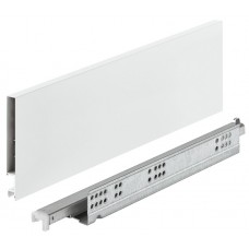 Выдвижной ящик MATRIX SLIM, белый, с доводчиком, 128X400MM